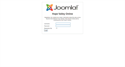 Desktop Screenshot of hopevalleyonline.co.uk