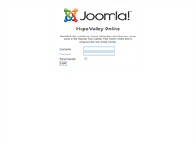 Tablet Screenshot of hopevalleyonline.co.uk